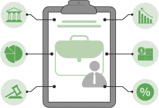 Credit report of a legal entity
